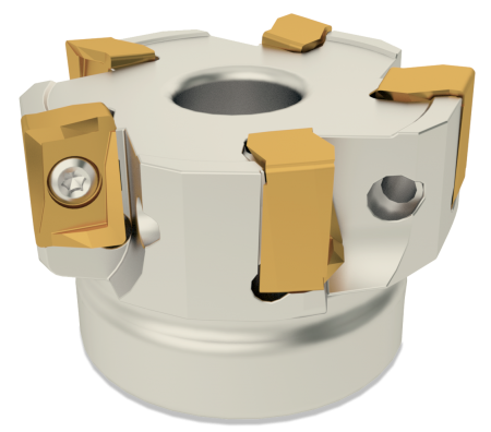 Фреза торцевая с СМП D080 d27 Z06 ANKX 16