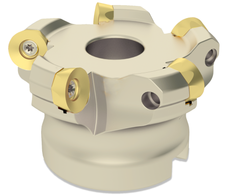 Фреза торцевая с СМП D063 d22 Z05 RCKT 12