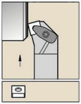 Державка DSKNR2525M12KC04WG