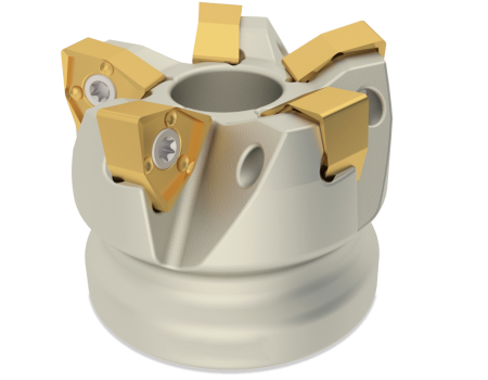 Фреза торцевая с СМП D080 d27 Z07 WNMU 07