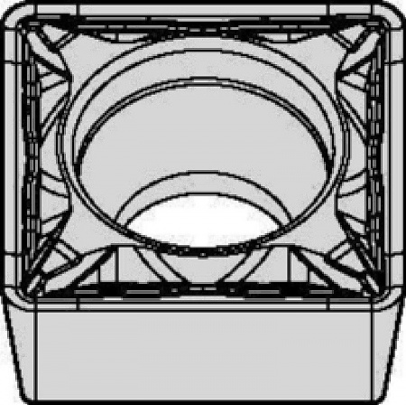 Пластина твердосплавная SCMT09T308FPWP25CT