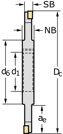 Фреза BLAXX и Xtra·tec® F4153.B32.100.Z05.10