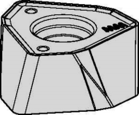 Пластина фрезерная WOEJ120712SRMMWS40PM