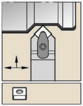 Державка DSDNN2525M12KC04WG