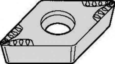 Пластина твердосплавная DCMT11T304MUWU25PT