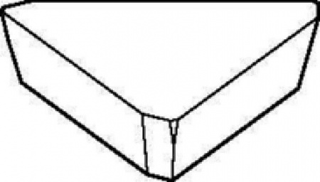 Пластина фрезерная TPKN1603PDRTTI25