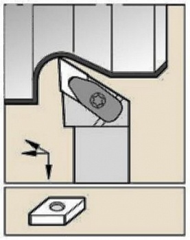 Державка DDJNR163DKC3WG