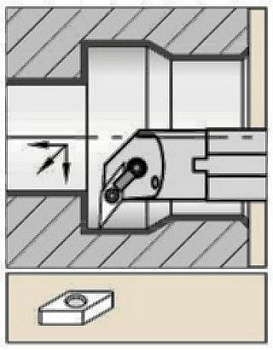 Державка A25RMVUNR16WG