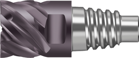 Фреза твердосплавная Prototyp, ConeFit MC128-12.0E6P-WJ30TF