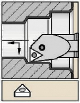 Державка A40VPTFNR22WG