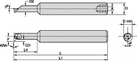 Державка GSPI375625155LWG