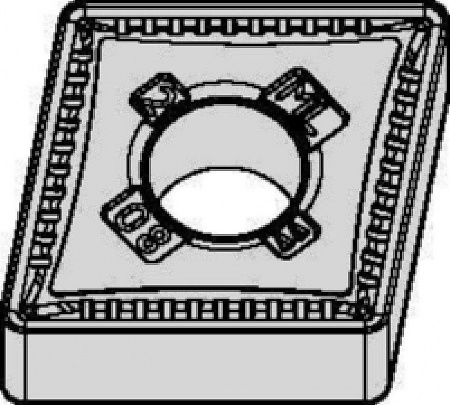 Пластина твердосплавная CNMG120404MLWP25CT