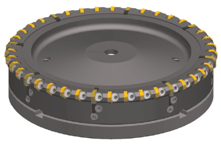 Фреза торцевая с пластинами MT245WK-500D60R64ON05