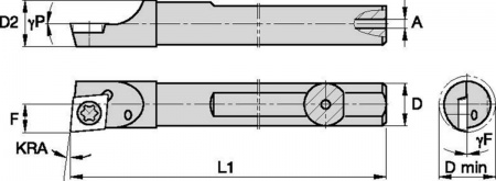 Державка SSBIC62575RWG