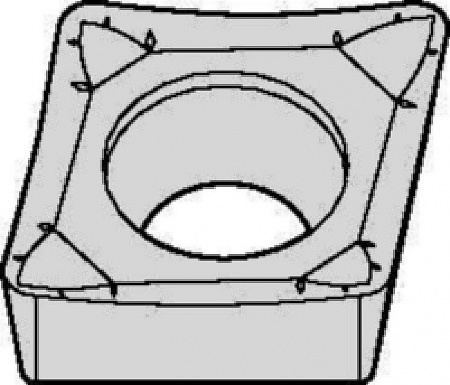 Пластина твердосплавная CCGT09T302AL3HWK15