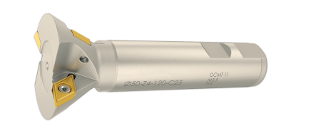 Фреза Т-образная с СМП D50 d25 Z04 L120 DCMT 11