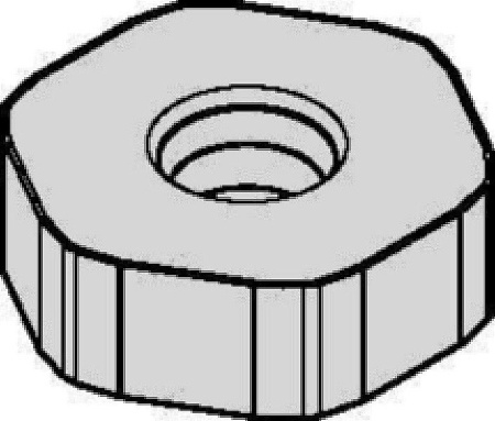 Пластина фрезерная HNEC0905ANSNWK25YM