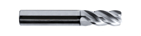 Фреза твердосплавная монолитная концевая E90 Z4 D10.0(10) L40.0(100) R0.5 LT 4000