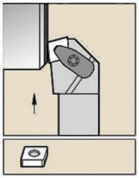 Державка DCKNR205DKC4WG