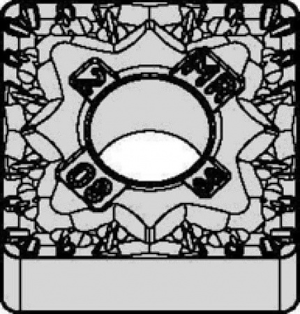 Пластина твердосплавная SNMG150612MRWP15CT