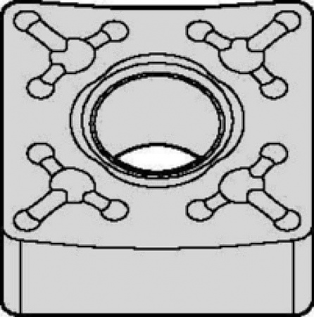 Пластина твердосплавная SNMM12041265WM25CT