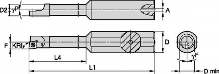 Державка CSBM6412325RWG