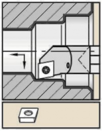 Державка твердосплавная E08KSCFPR06AWG