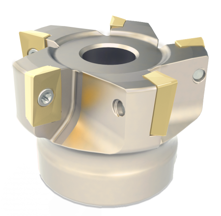 Фреза торцевая с СМП D080 d27 Z06 APKT 16