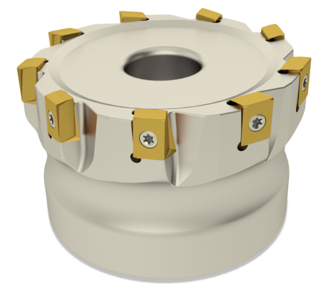 Фреза торцевая с СМП D040 d16 Z06 LNMT 08