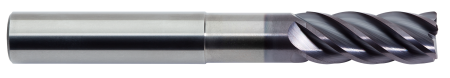 Фреза твердосплавная TuffCut® XR, 5 зуб. c радиусом на торце, с обнижением 17850022NA