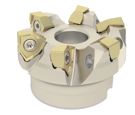 Фреза торцевая с СМП D080 d27 Z07 WNGX 08