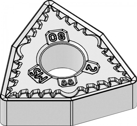 Пластина твердосплавная WNMG080404MSWS10PT
