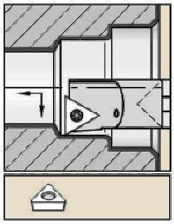 Державка твердосплавная E25TSTFCL16WG