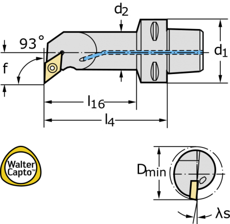 Инструмент CaptoTM C4-SDUCL-22110-11