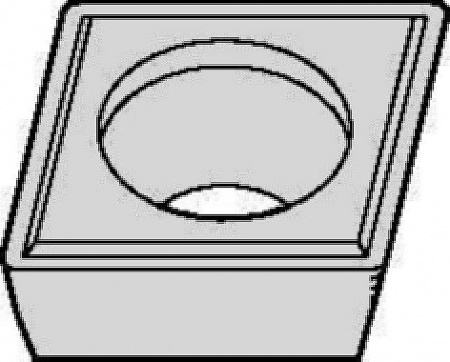 Пластина твердосплавная CPHH06T104CG5