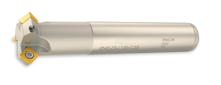 Фреза Т-образная с СМП D32 d25 Z02 L150 SPMT 09