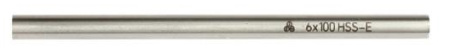 Заготовка цилиндрическая из быстрорежущей стали HSS-Co10 DIN4964 8X125