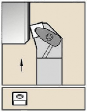 Державка DSKNR2525M12KC04WG