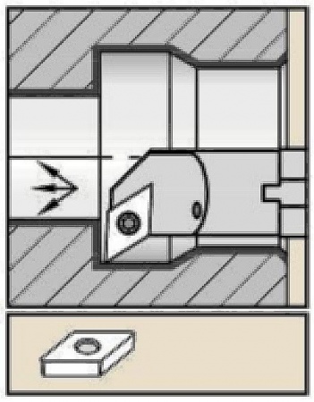 Державка A25TSDUCR11WG