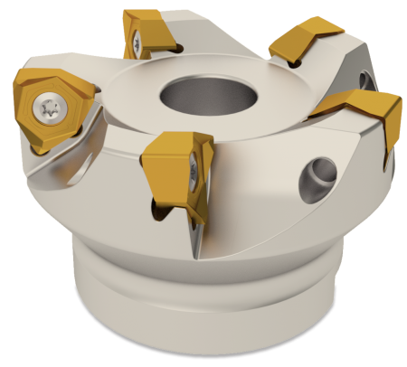 Фреза торцевая с СМП D050 d22 Z03 WNMU 08