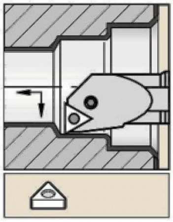 Державка A25TPTFNR16WG