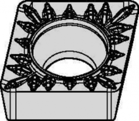 Пластина твердосплавная CCMT120408MPWK15CT