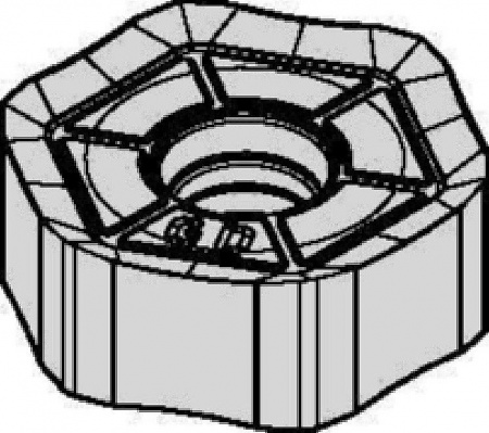 Пластина фрезерная HNGJ0905ANSNGDWP40PM