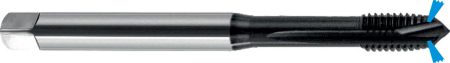 Метчик универсальный из быстрорежущей стали, прямой зуб MTSPC M6 X 1.0