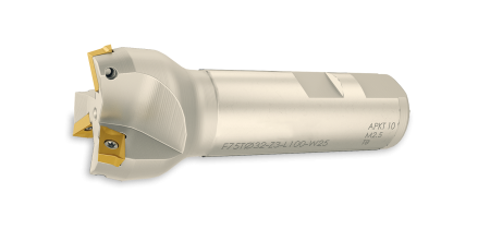 Фреза концевая с СМП D45 d25 Z04 L100 APXT 10