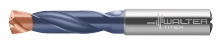 Сверло твердосплавное высокопроизводительное Titex, глубина сверления 3-5xDс A3289DPL-8.2