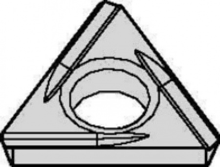 Пластина твердосплавная TPHH110204LCG6