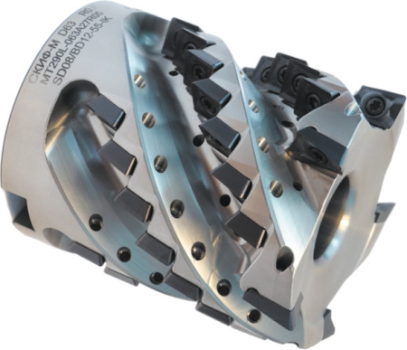 Фреза торцевая с пластинами MT290L-100A40R08SO09/BO12-070-IK