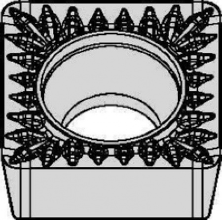 Пластина твердосплавная SPMT120408MPWP25CT