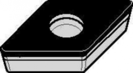 Пластина твердосплавная c PCBN DCGW070204S01015CWBH10P